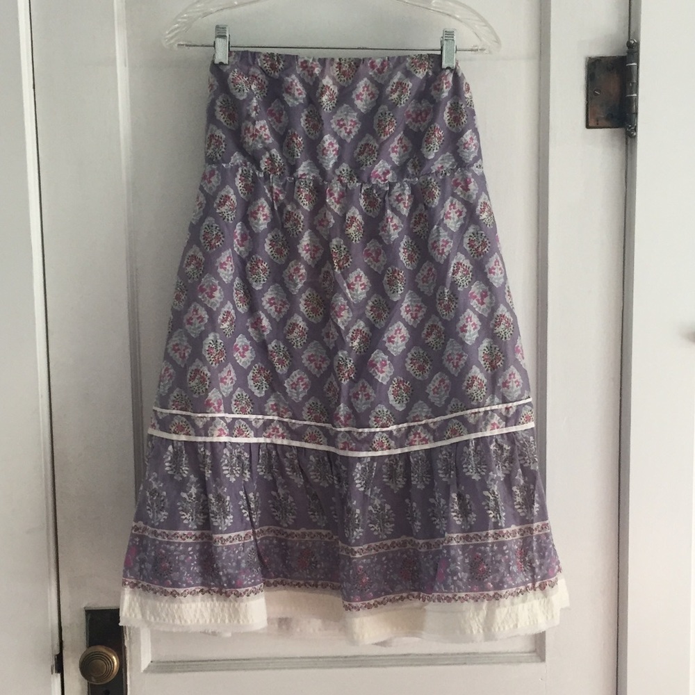 Strapless dress